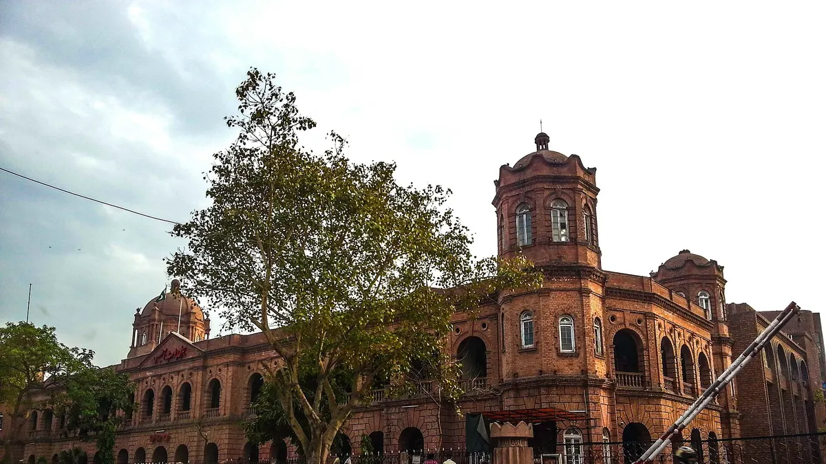 The General Post Office building on Mall Road, Lahore