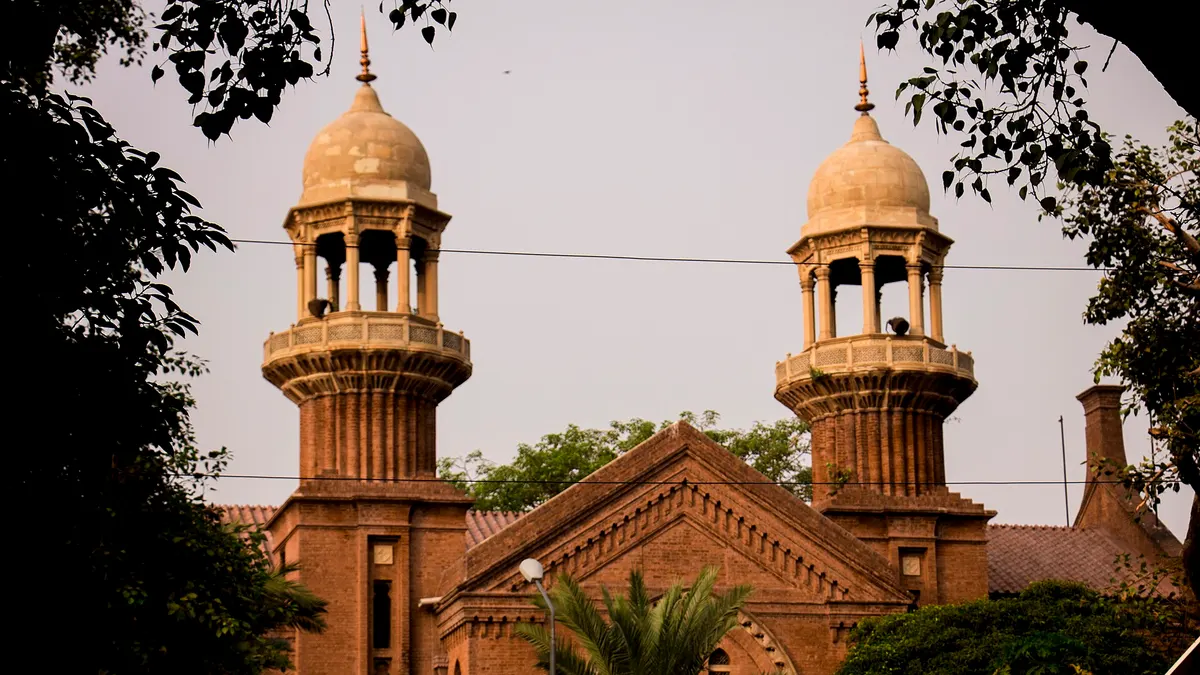 The Lahore High Court building in Lahore, Pakistan
